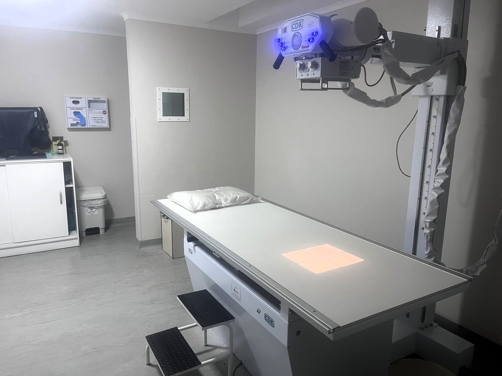 Raio-X fixo do Hospital Santa Rita em Triunfo